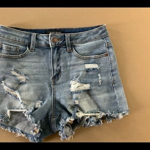 Judy Blue Cut off Destroyed Shorts Small! Mint!